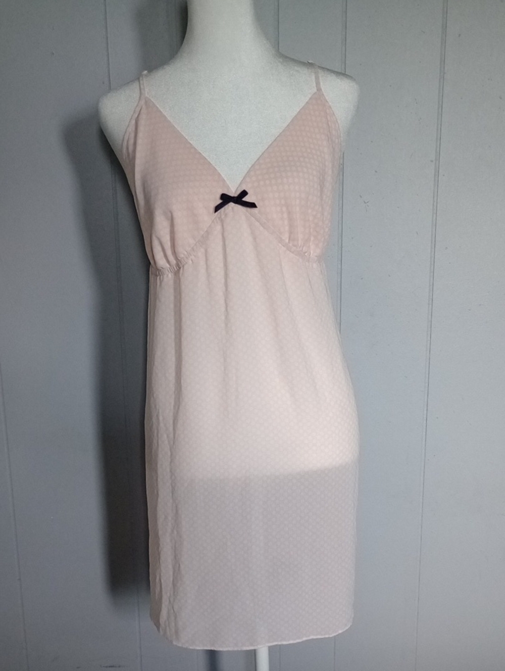Feminine Pink Polka Dot Nightgown by "Nottibianche By Cabernet" Size XL